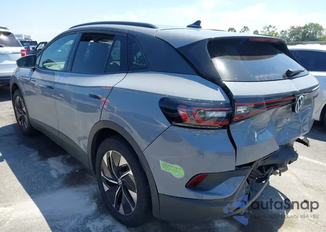 2022 Volkswagen Id.4 Awd Pro S из США, поврежденный, VIN WVGGNPE26NP066288